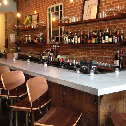 About as friendly and hassle-free as a wine bar can be, Pursuit has pleasant bartenders who have no problem discussing and recommending the 3 dozen selections, including a quartet that comes on tap.