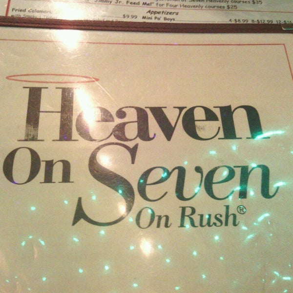 Снимок сделан в Heaven On Seven on Rush пользователем Diana Carolina M. 4/20/2013
