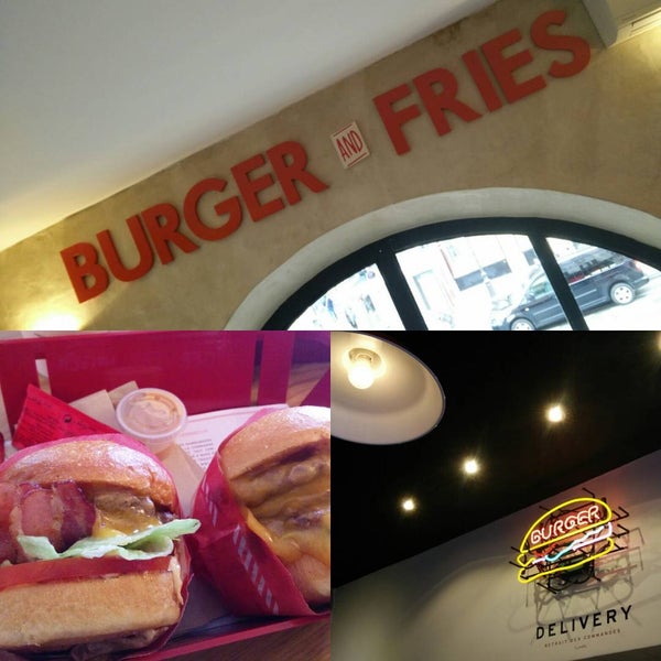 1/2/2016 tarihinde Nicolas M.ziyaretçi tarafından Burger and Fries'de çekilen fotoğraf
