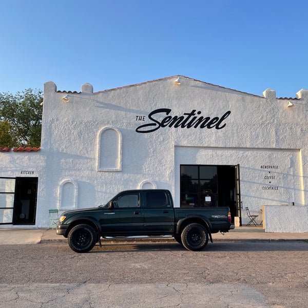 Photo taken at The Sentinel Marfa by Tan N. on 6/9/2021