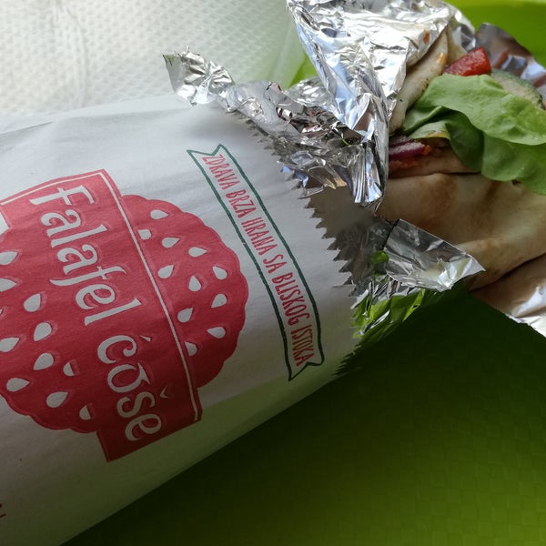 Falafel sandwich is the best I had in Belgrade, and not expensive either. Thumbs up