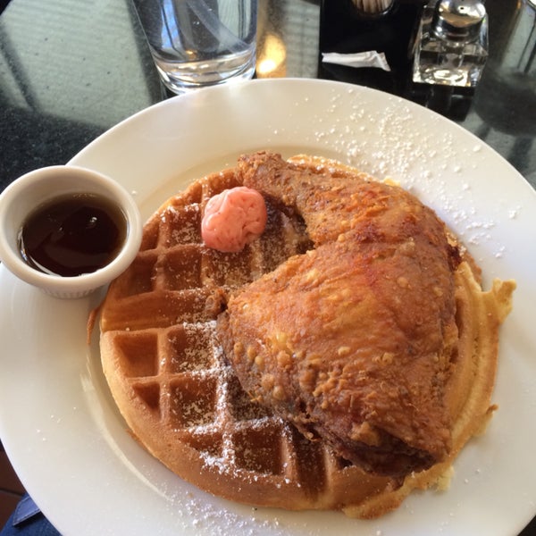 Loved the Fried Chicken and Eggnog waffles! Have a mango mimosa with brunch - not to sweet but not too bubbly. The people are very friendly and the atmosphere is welcoming.