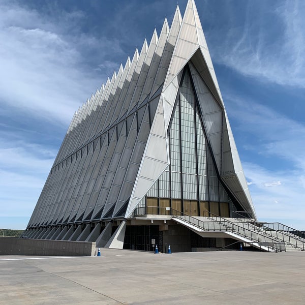 Photo taken at US Air Force Academy Community Center Chapel by Cathy D. on 9/15/2019