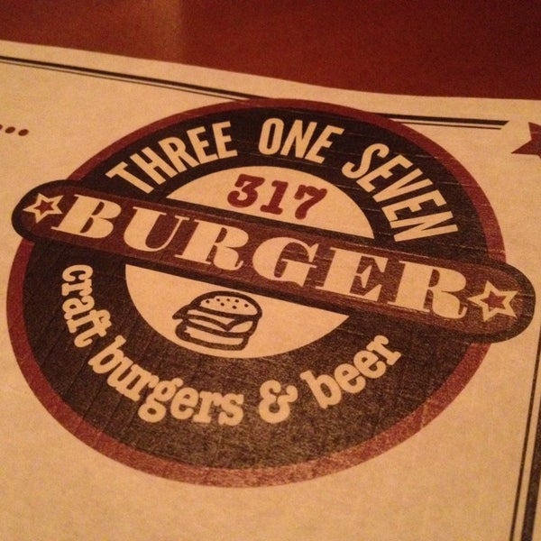 Photo taken at 317 Burger by Kelsey V. on 1/10/2014