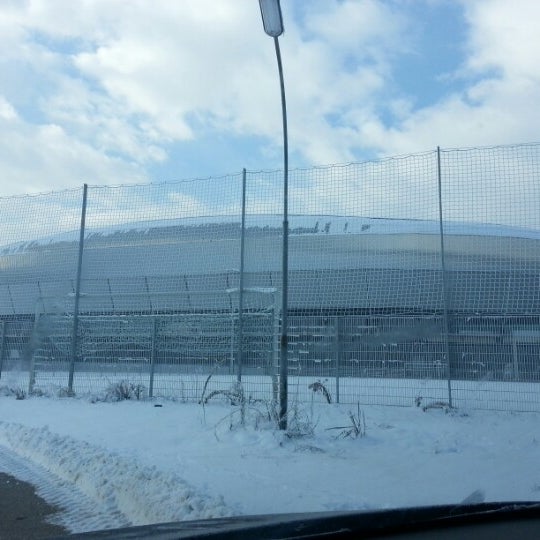 Photo taken at Wörthersee Stadion by Sigi B. on 12/11/2012