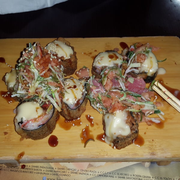 Bonsai Sushi (Now Closed) Orinokia Mall Plaza "Merú"