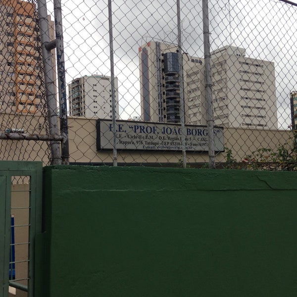 Escola Estadual Prof. João Borges - Tatuapé - R. Itapura, 976