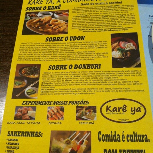 Photo taken at Karê ya Restaurante Japonês by Flavia on 9/30/2012