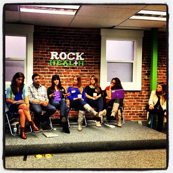 Снимок сделан в Rock Health HQ пользователем Rose B. 10/30/2012