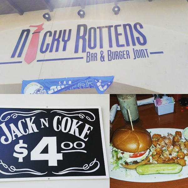 Foto tirada no(a) Nicky Rotten&#39;s Burger and Bar por Gerardo R. em 6/21/2015