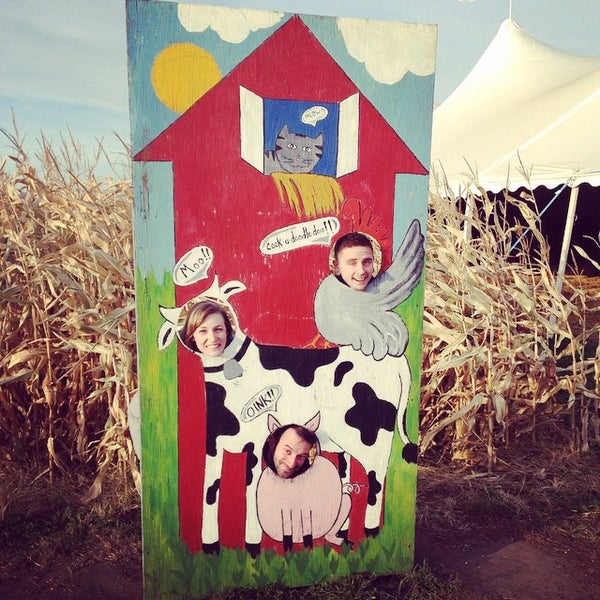 Photo taken at Sever&#39;s Corn Maze &amp; Fall Festival by Dominic S. on 10/12/2014