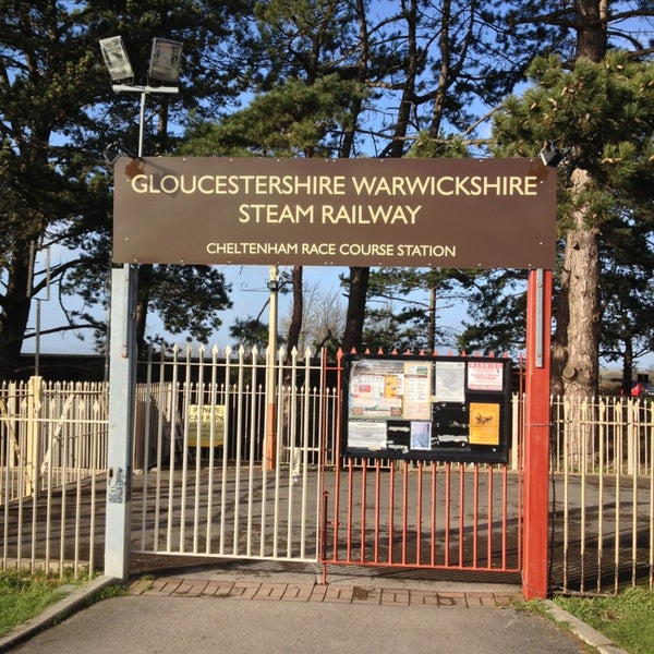 Cheltenham Racecourse Steam Railway Station (GWSR) 1 tip