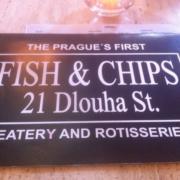 5/29/2013にDobrošがFish &amp; Chips 21 Dlouha St.で撮った写真