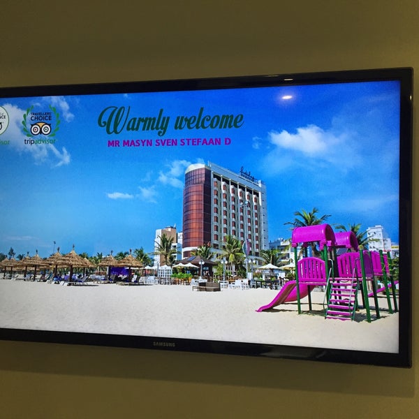 1/21/2017 tarihinde Svenziyaretçi tarafından Holiday Beach Hotel Danang Hotel &amp; Resort'de çekilen fotoğraf