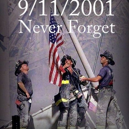 Today we remember those who were lost 14 years ago. God bless them and their families. #NeverForget