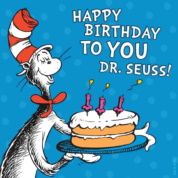"Why fit in when you are born to stand out?" #HappyBirthdayDrSeuss