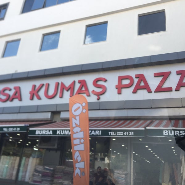bursa kumas pazari kumasci
