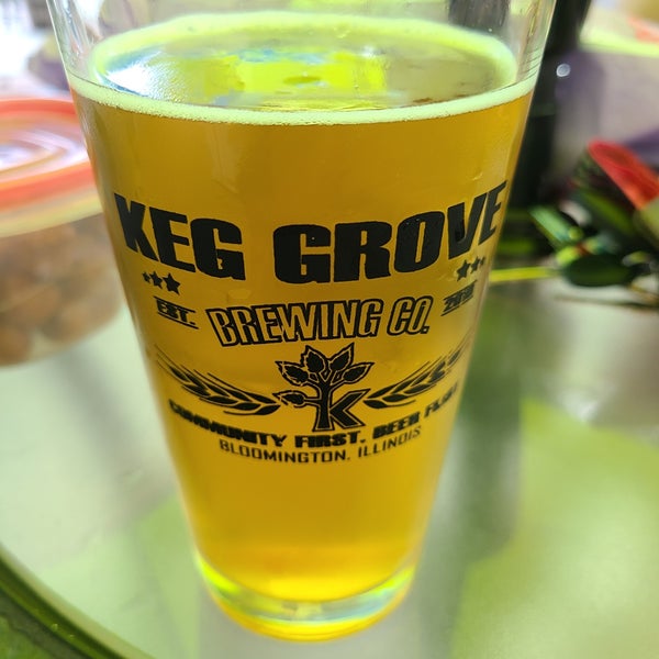 Photo taken at Keg Grove Brewing Company by Mark L. on 8/3/2021
