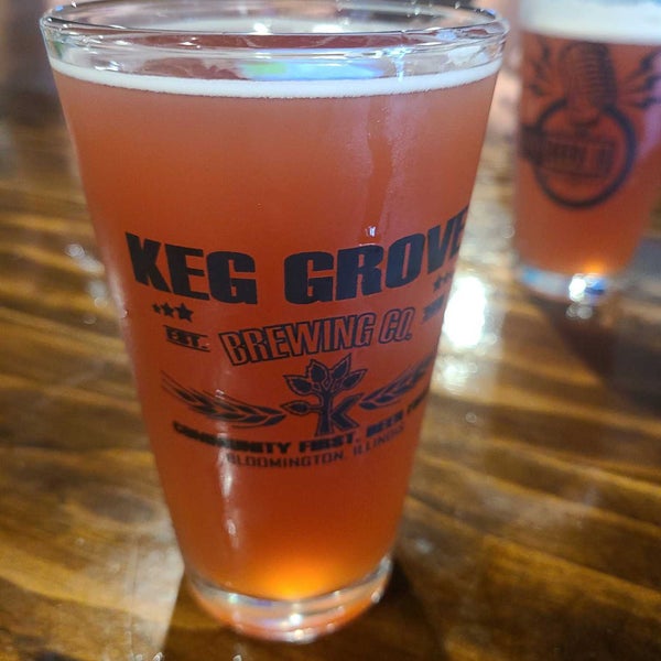 Photo taken at Keg Grove Brewing Company by Mark L. on 8/29/2021