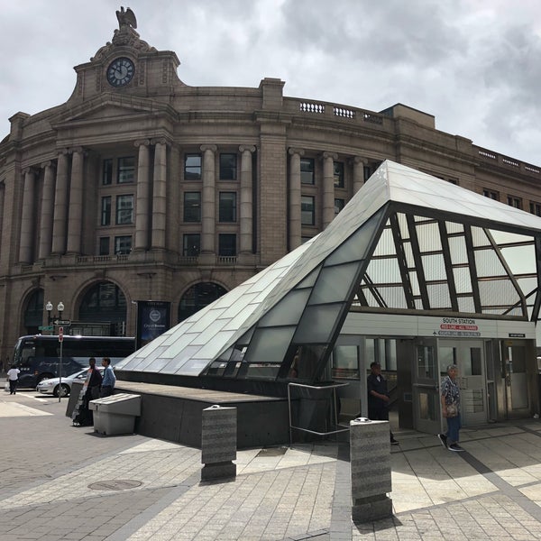 Photos at MBTA Summer St / South Station / Red Line Entrance Bus Stop
