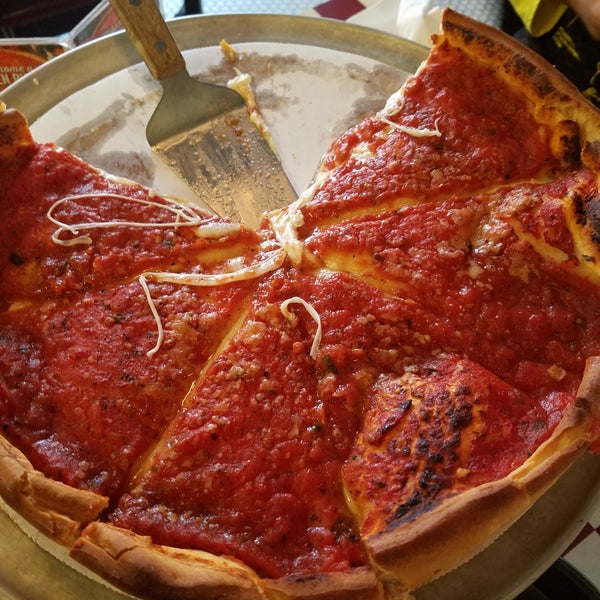 Really good deep dish, I just get cheese. Great and fast service. I have another place I like better but I would eat there again.