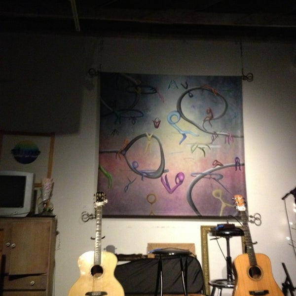 Photo taken at Shine - Coffee | Art | Music by Larry on 3/9/2013