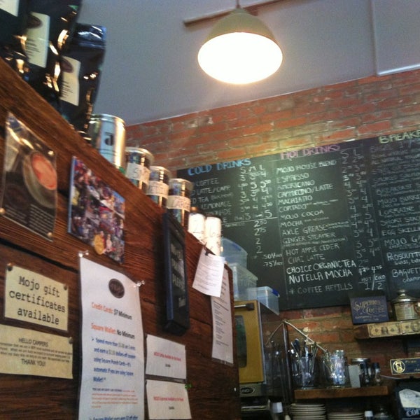 Photo taken at Mojo Coffee by Vanessa N. on 6/23/2013