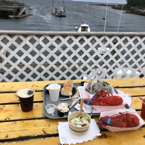 Shaw's Fish and Lobster Wharf New Harbor, ME