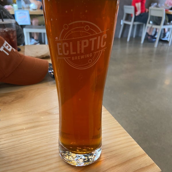 Photo taken at Ecliptic Brewing by Jason C. on 3/27/2021