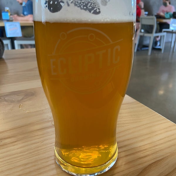 Photo taken at Ecliptic Brewing by Jason C. on 3/27/2021
