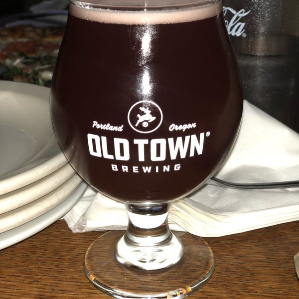 Photo taken at Old Town Pizza &amp; Brewing by Jason C. on 10/15/2018