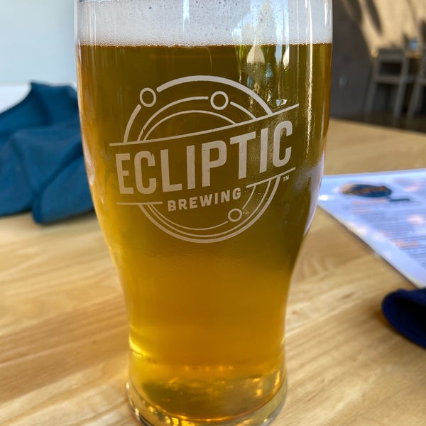 Photo taken at Ecliptic Brewing by Jason C. on 5/16/2021
