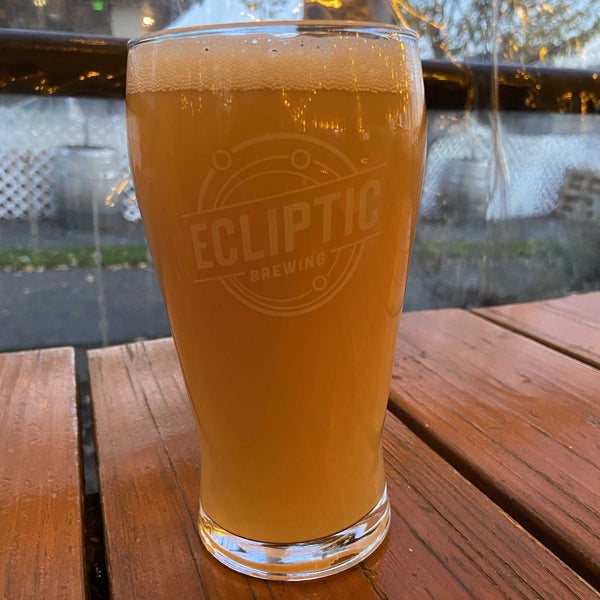 Photo taken at Ecliptic Brewing by Jason C. on 11/21/2021