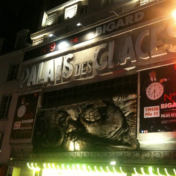 Photo taken at Palais des Glaces by Andy D. T. on 11/17/2012