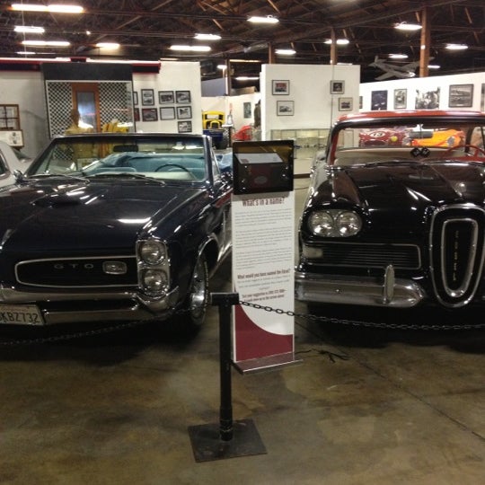 Снимок сделан в California Auto Museum пользователем Jeff 10/18/2012