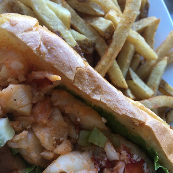 What would be a lobster, seafood restaurant with a hot lobster roll!
