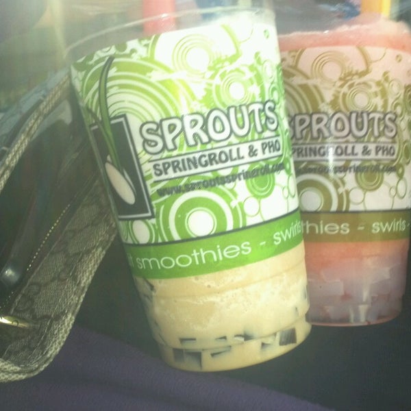 Photo taken at Sprouts Springrolls &amp; Pho by Amanda A. on 2/18/2013