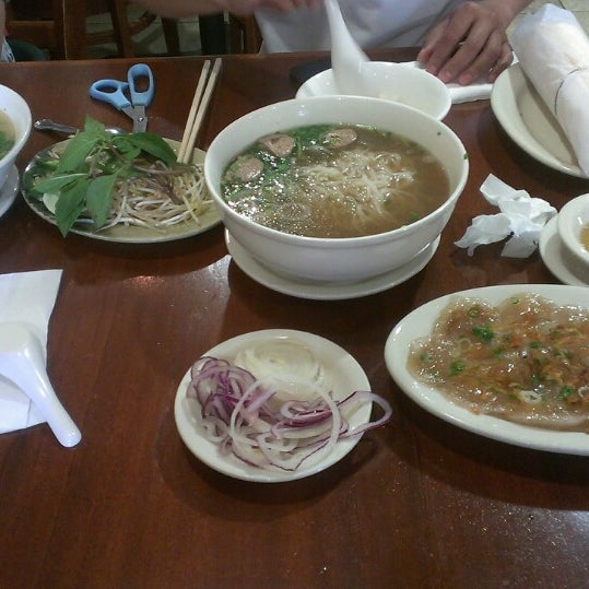 Photo taken at Pho Pasteur Restaurant by Amanda A. on 4/26/2013