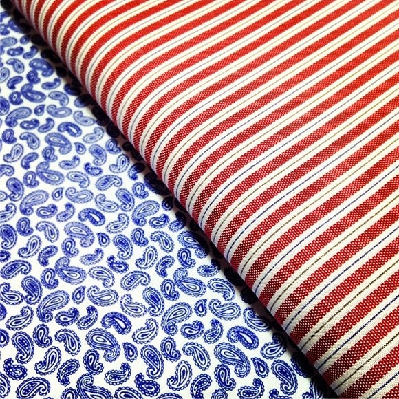 #Paisleys and #stripes , we offer #shirtings of every type of pattern imaginable. #bespoke #custom