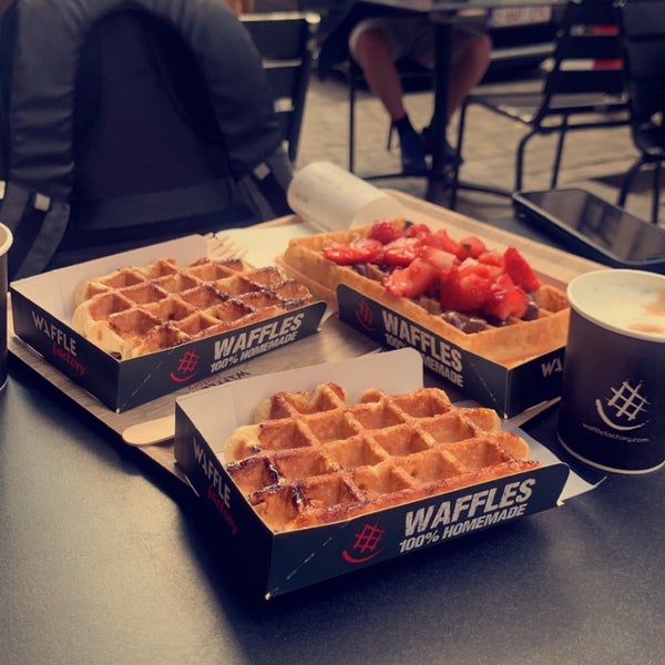 Photo taken at Waffle Factory by A on 8/31/2021