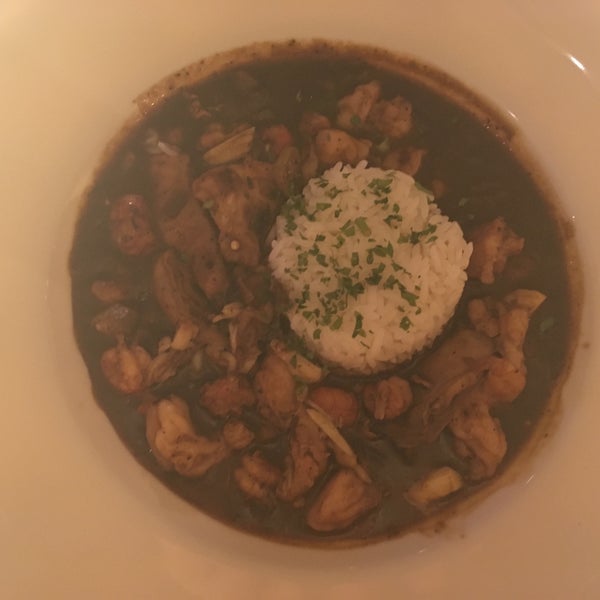The gumbo is delicious! All quality ingredients!