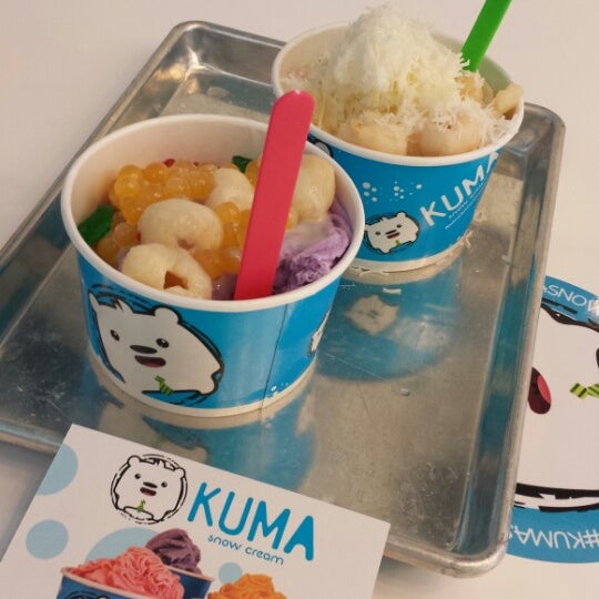Photo taken at Kuma Snow Cream by Tyson W. on 7/8/2013