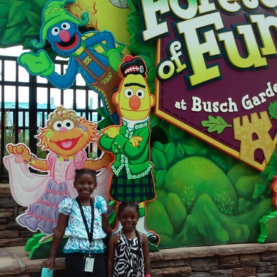 Photo taken at Sesame Street Forest of Fun by Tamika J. on 6/9/2014