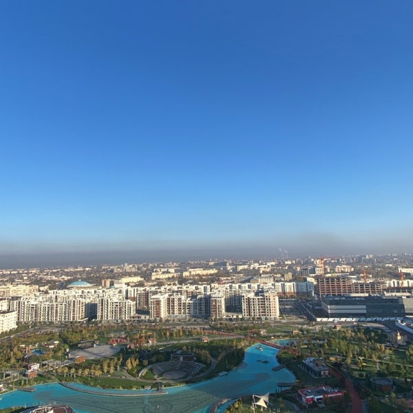 Photo taken at Hilton Tashkent City by Gaith K. on 11/9/2022