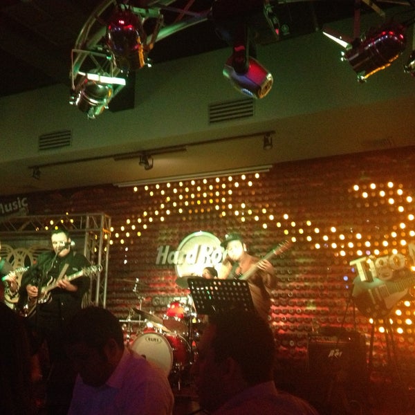 Photo taken at Hard Rock Cafe Guatemala by Diana M. on 5/17/2013
