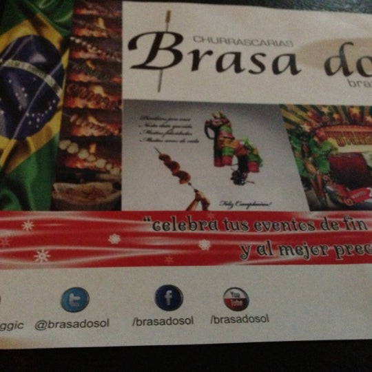 Foto tirada no(a) Brasa Do Sol - Brazilian Steakhouse por Eduardo E. em 12/2/2012