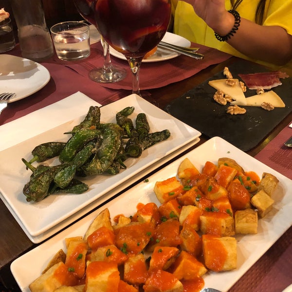Squid and risotto were mind blowing - a must have. Patatas bravas were great too. However, wouldn’t recommend the croquetas or sangria. Also, please note that the prawns are BATTERED, not buttered.