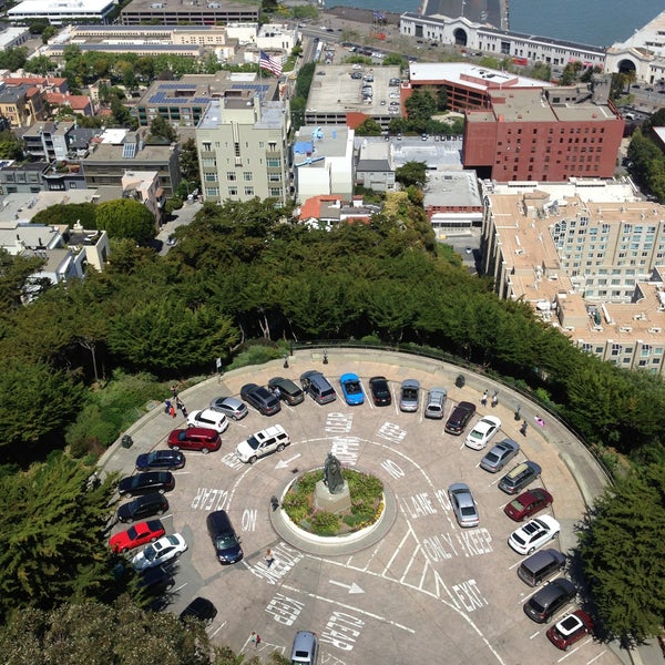 Photo taken at Coit Tower by Hamchik A. on 4/22/2013