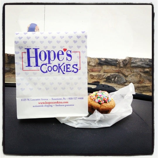 Photo taken at Hope&#39;s Cookies by Catherine on 10/26/2012