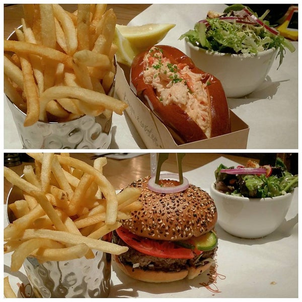Photo taken at Burger &amp; Lobster by KJ on 8/3/2015